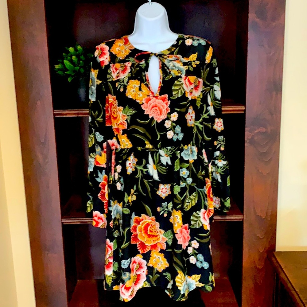 Beautiful Ann Taylor Loft floral dress size small